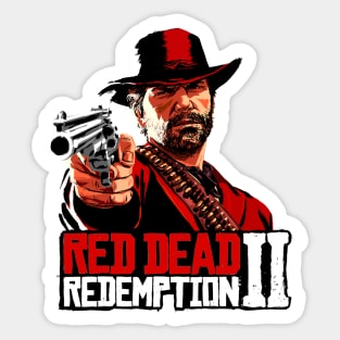 Red Dead II Sticker